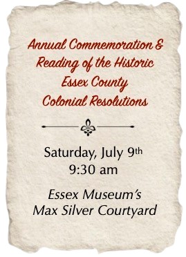 Essex Resolutions Reading July 9th